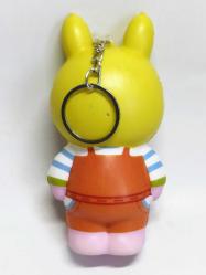 Labubu Squishy Yumuşak Anahtarlık - Çanta Süsü