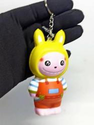 Labubu Squishy Yumuşak Anahtarlık - Çanta Süsü