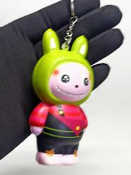 Labubu Squishy Yumuşak Anahtarlık - Çanta Süsü