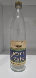 1980’ler Vintage Tekel Yeni Rakı 70 cl Boş Şişe – Nadir Koleksiyon Parçası
