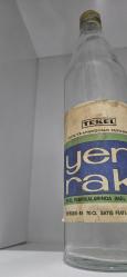 1980’ler Vintage Tekel Yeni Rakı 70 cl Boş Şişe – Nadir Koleksiyon Parçası