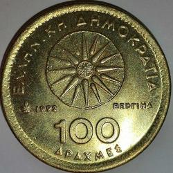 YUNANİSTAN  1992   100   DRAHMİ