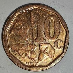 GÜNEY AFRİKA  2016    10 CENT