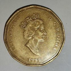 KANADA  1995   1 DOLAR   HATIRA   Barışı Koruma Anıtı Ottawa