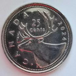 KANADA  2024  25 CENT