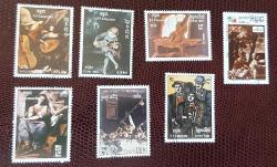 LOT.5 » Laos Tablolar temalı damgalı pullar