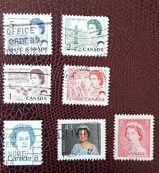 LOT.14 » Kanada Kraliçe Elizabeth pulları- damgalı