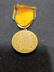 İSVEÇ 1978 YILI ÇİL KONDİSYONDA PİRİNÇ YÜZÜCÜ MADALYASI