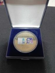 FEDERAL ALMANYA 1948'DEN 2001'E ALMAN MARKININ YOLCULUĞU HATIRA MADALYONU