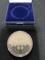 FEDERAL ALMANYA 1948'DEN 2001'E ALMAN MARKININ YOLCULUĞU HATIRA MADALYONU