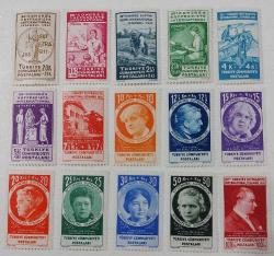 LOT.1 » 1935 Kadın Hakları Kongresi Hatıra Pullari Damgasız katalog 30000 tl Şarniyersiz mnh tam seri