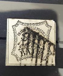 İtalya 1858 PAPALIK Devletleri- damgalı