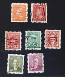 Kanada 1938- 51- Kral George VI pulları lotu