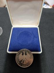 ALMANYA 1992 AUSSENMİNİSTER HANS DİETRİCH GENSCHER HATIRA MADALYON