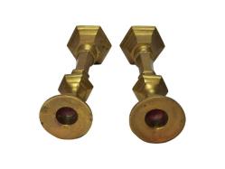 OSMANLI DÖNEMİ BİR ÇİFT ŞAMDAN