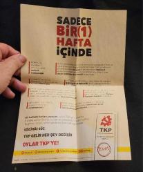 LOT.7 » TKP SEÇİM BİLDİRİSİ. SİYASİ TARİH.