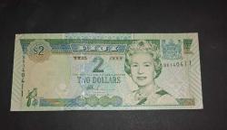 Fiji Kraliçe 2 Dolar (AZ ÇIKAR+ÇİL)