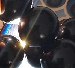 OSMANLI DÖNEMİ OBJEDEN YAPILMA SİYAH RENKLİ MUHTEŞEM SIKMA KEHRİBAR TESPİH GÜMÜŞ PÜSKÜLLÜ 1A1A1R1 ÇOK NADİR