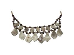 PEMBE AKİK TAŞLI GERDANLIK