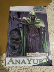 R. A. SALVATORE *  Drizzt Efsanesi 1. Kitap *  UNUTULMUŞ DİYARLAR - ANAYURT / KİTAP * ÇİZGİ ROMAN