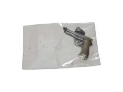 TABANCA FORMLU GÜMÜŞ KOLYE UCU - TESPİH SALLAMASI