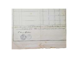 OSMANLI DÖNEMİ EMEKLİ ASKER MAAŞ BELGESİ