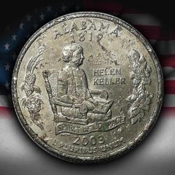 ABD 2003 YILI ¼ Dolar Alabama ÇT