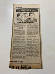 TERCÜMAN GAZETESİ KUPÜRÜ 33 x 13 cm ebatında Tek Yaprak 1980LER - TARİHTEN BUGÜNE İLHAN BARDAKÇI KÖŞE YAZISI -Bardakçı-Pierre Vernant-Kalpçi doktorların isyanı ve-Fransa’da bir isyan-Tıpta politika ustaları-İnsana insan demezseniz-Kur’an-ı Kerim-4 Cüz-Beyrut’u terk etmeleri