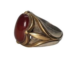 AKİK TAŞLI GÜMÜŞ YÜZÜK