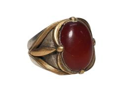 AKİK TAŞLI GÜMÜŞ YÜZÜK