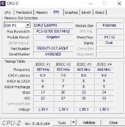KINGSTON 8 GB (4+4) 1333 Mhz DDR3 PC Masaüstü RAM (Sorunsuz , Kaliteli, İkinci El)