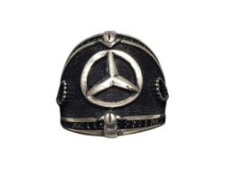 MERCEDES YILDIZLI GÜMÜŞ YÜZÜK