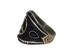 MERCEDES YILDIZLI GÜMÜŞ YÜZÜK