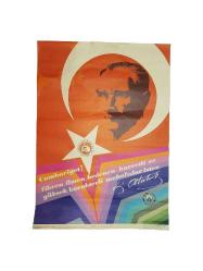 1981 CUMHURİYET BAYRAMI AFİŞİ