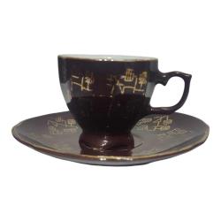 Antika Çin Damgalı Espresso Fincanı