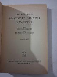 LANGENSCHEIDTS  Praktisches Lehrbuch FRANZÖSISCH Ein Standardwerk für Anfanger - 1961