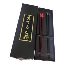 LOT.11 » Japon Chopsticks Ahşap El Boyama Çiçek Desenli Yemek Çubuğu