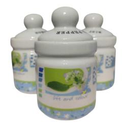 LOT.7 » Vintage Seramik Baharatlık Seti - (Nane ,Kırmızı Biber, Tarçın)