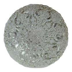 Nakışlı Vintage Beyaz Dantel Tabak