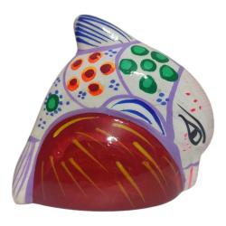 Meksika Menşei El Boyama Seramik Yunus Obje