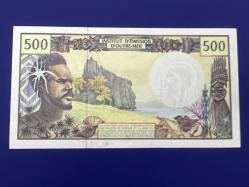 Fransa Deniz Aşırı Toprakları, Pasifik Bölgeleri 500 Frank 1992,  Çil.