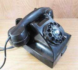 AnTiKa ERİCSSON SiYaH BAKALİT TELEFON....ÇEVİRMELİ