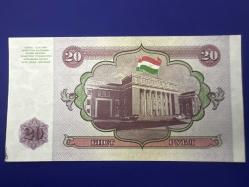 Tacikistan 20 Somoni 1994. Çil.