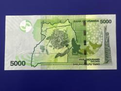 Uganda 5000 Şilin. Çil.