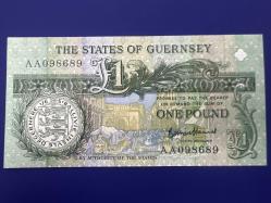 Guernsey 1 Pound. Çil.