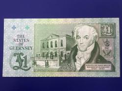 Guernsey 1 Pound. Çil.