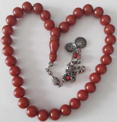 OSMANLI DÖNEMİ OBJEDEN YAPILMA BAL KÖPÜĞÜ RENKLİ MUHTEŞEM SIKMA KEHRİBAR TESPİH GÜMÜŞ PÜSKÜLLÜ 1D2EE1 ÇOK NADİR