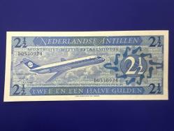 Hollanda Antilleri 2.5 Gulden 1970 . Çil.