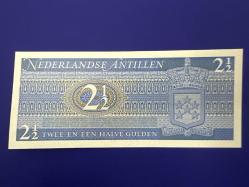 Hollanda Antilleri 2.5 Gulden 1970 . Çil.