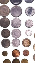 karışık farklı yerli maddeni para lotu